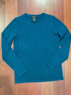 Preswick & Moore Royal Blue Cashmere Crewneck Sweater
